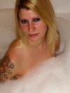 Ivy gets naked and has a bubble bath