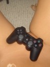 Monroe gets naked while playing video games