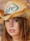 Country girl Diddy strips out of her cute lil outfit showing off her perky tits