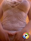 Watch GND Kayla tease in her tight white lace outfit